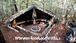 Snurken op de Veteranen Roos Locatie VRL Preppen en survival Nederland [upl. by Annelak]