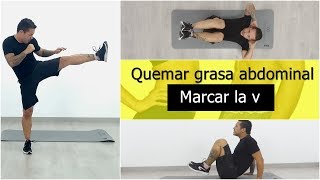 Marcar la v con ejercicios abdominales inferiores  cardio [upl. by Ynoble]