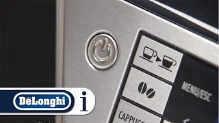 How to switch on your DeLonghi Eletta Cappuccino ECAM 45760 Coffee Machine [upl. by Odranoel856]