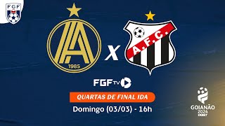 Ao vivo  AA Aparecidense X Anápolis FC  Campeonato Goianão 2024 [upl. by Yaya241]