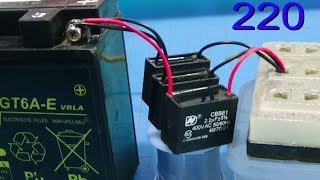 How to charge the battery with fan capacitor without transformer [upl. by Brainard]