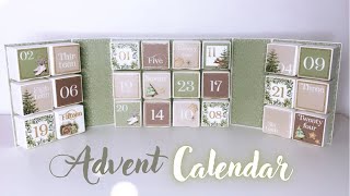 Advent Calendar Book  Tutorial [upl. by Jehias]