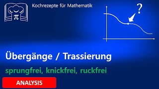 Trassierung  Übergänge sprungfrei knickfrei ruckfrei [upl. by Selrhc]