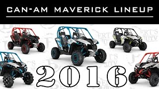 2016 CanAm Maverick Lineup  Maverick XRS 1000R TRBO [upl. by Fidellas]