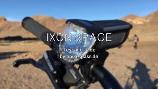 Ixon Space LED Fahrradlicht  Test am Teide mit Haibike Ebike Teneriffa [upl. by Grochow]