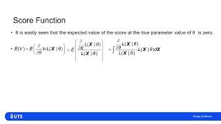 Comparing Unbiased Estimators Introduction to the Score Function and Fisher Information [upl. by Meakem667]