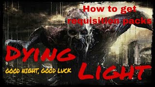 How To Get Requisition Packs [upl. by Eisej749]