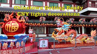 Preview Chinatown 2024 CNY Lights Decor amp Night Market 4K cny2024 singapore chinatown pocket3 [upl. by Ide852]