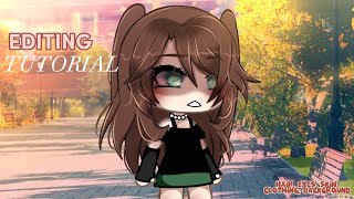 how to edit tears  gacha ibispaint x tutorial [upl. by Adnahc904]