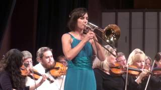 Jaclyn Evans Plays quotMorceau Symphoniquequot with the Bradenton Pops [upl. by Nikos]