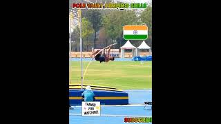 Pole vault jumping competitionarmy bhojpurishortsvideo [upl. by Nina]