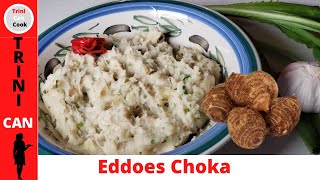 A very tasty EDDOES CHOKA RECIPE 🇹🇹56 [upl. by Heydon]