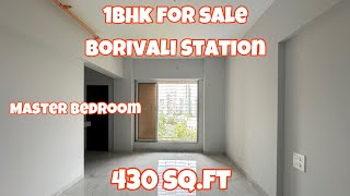 Available 1Bhk for sale Borivali West close to station  New Building READY TO MOVE 1bhk borivali [upl. by Halpern]