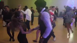 Denisse cambria and Terry salsa alianza social dancing [upl. by Doniv]