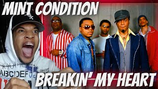 PRETTY BROWN EYES MINT CONDITION  BREAKIN MY HEART  REACTION [upl. by Marcel470]