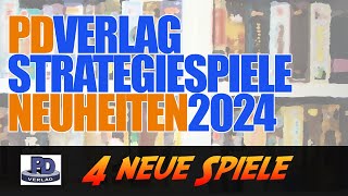 4 PDVerlag Strategiespiel Neuheiten 2024 [upl. by Anihcak]