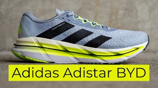 Adidas Adistar BYD im Test  Neuer Laufschuh von Adidas für lange Läufe [upl. by Hgielrak]