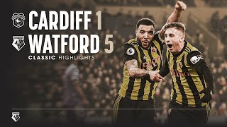 Gerard Deulofeu HATTRICK 🇪🇸🪄  Cardiff 15 Watford  Classic Highlights [upl. by Hairabez]