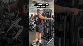 Lateral raise machine [upl. by Cardie955]