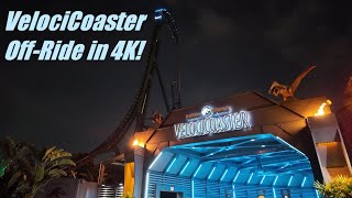 VelociCoaster Offride Footage in 4K Universal Islands of Adventure [upl. by Joceline]