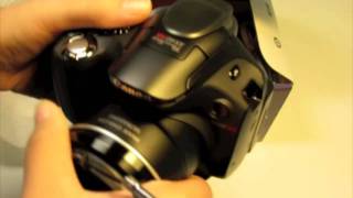 Canon Powershot SX40 HS Unboxing and Test video [upl. by Akirdnas294]