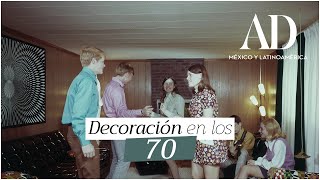 Decoración en los años 70 tendencias AD [upl. by Enyawal]