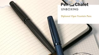 A Pen That Will Slither Its Way Into Your Collection  Diplomat Viper Fountain Pen [upl. by Rhynd]