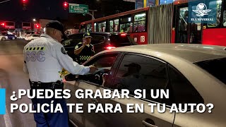 ¿Cualquier policía te puede infraccionar o llevar al corralón [upl. by Eintruok193]