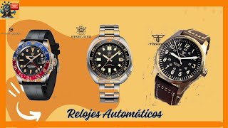 ⌚🔥 Los 3 MEJORES Relojes Automáticos BUENOS y BARATOS de Aliexpress 2025✅Calidad Precio [upl. by Plato]