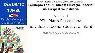 PEI  Plano Educacional Individualizado na Educação Infantil [upl. by Rehtnug]