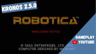 Robotica  Cybernation Revolt Europe Gameplay Sega Saturn Emulator [upl. by Nerland]