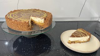 Dubai cheesecake nja nga embelsira me te shijshme e shpejte pa pjekje dhe e lehte ne pregaditje 🤤 [upl. by Arekat]