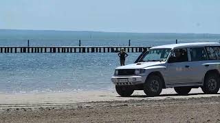 Pajero am Strand in FriaulJulisch Venetien [upl. by Jacinda445]