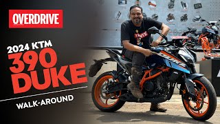 2024 KTM 390 Duke walkaround design changes and features explained  OVERDRIVE [upl. by Ntsuj228]