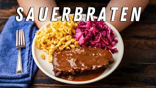 How I Make The Best Sauerbraten for Oktoberfest [upl. by Alisen]