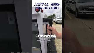 The Ford F350 with Knapheide Service Body at Lamarque Crescent City Ford ford f350 worktrucks [upl. by Odlauso]