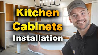 How To Install Kitchen Cabinets The Ultimate DIY Guide [upl. by Litta]