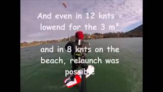 Kitejunkie relauches Flysurfer Peak 4 in the water 6970 times [upl. by Given282]