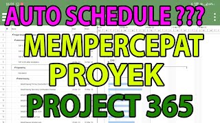 Percepat proyek 3 bulan dari Oktober ke Juli  Ms Project for android  Project 365 [upl. by Geffner]