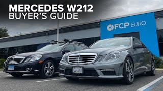 MercedesBenz W212 Buyers Guide E350 E250 E400 E550 amp E63 AMG  Models Engines amp Options [upl. by Jaynell]