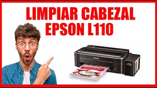 LIMPIEZA DE CABEZALES EPSON L110 [upl. by Mirabella355]