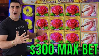 300 MAX BET MASSIVE JACKPOT On High Limit Slot Machine [upl. by Akina75]