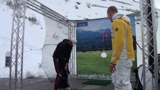 Ski Golf Competition Gastein 2010 [upl. by Siahc725]