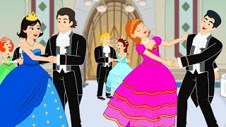 12 Dancing Princesses story cartoon  Princess Bedtime Stories for Kids [upl. by Fritts]