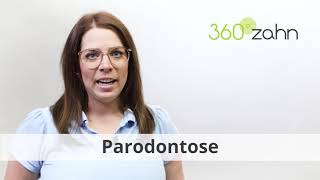 Parodontose  Was ist eine Parodontose  DentalLexikon  360°zahn [upl. by Anitnoc]