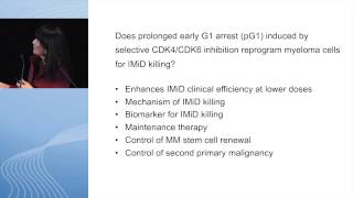 Integrative whole transcriptome sequencing and cyclins in myeloma and MCL therapy [upl. by Tteraj]