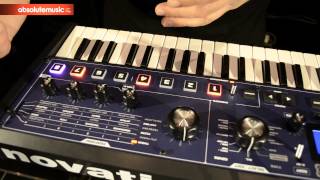 Absolute Music Novation MiniNova  InDepth Demo [upl. by Zoarah]