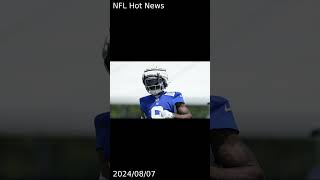 Watch Rookie WR Malik Nabers at center of explosive GiantsLions brawl [upl. by Ahtabbat]