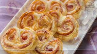 Palmiers jambonfromage FAITESLE [upl. by Staci]