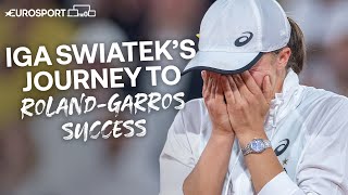 Iga Swiateks Journey To Her Second Grand Slam Title At RolandGarros 2022  Eurosport Tennis [upl. by Assilanna]